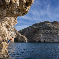 Arrampicare a Malta, un’intervista a Massimo Cappuccio