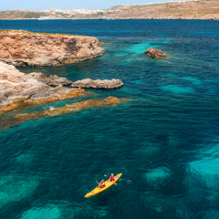 Tutti in Kayak alla scoperta del mare di Malta!