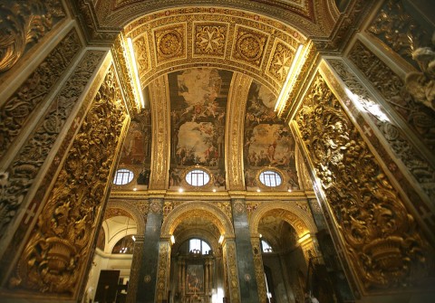 Visita guidata alla concattedrale di San Giovanni a Valletta