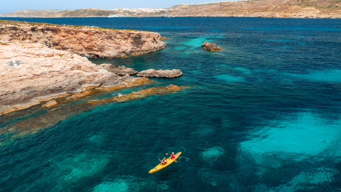 Tutti in Kayak alla scoperta del mare di Malta!