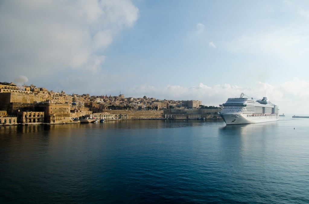 MSC Divina, Grand Harbour, Valletta, Malta Jazz Festival