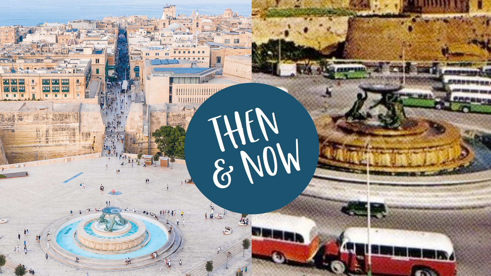 Valletta Then & Now, un viaggio nel tempo