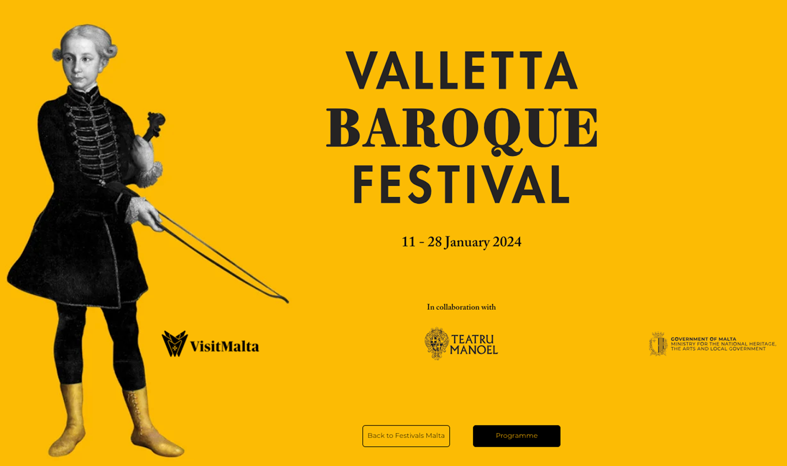 A Malta il grande festival della musica barocca